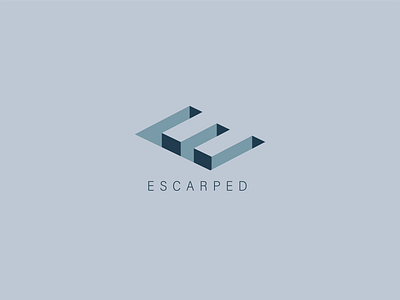 Escarped - Single letter logo - #DailyLogoChallenge brand branding dailylogochallenge design icon letter logo logo design logodesign singleletter typogaphy ui vector