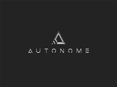 Autonome - Driverless car logo - #DailyLogoChallenge autonome brand branding dailylogochallenge design icon logo logo design logodesign ui vector