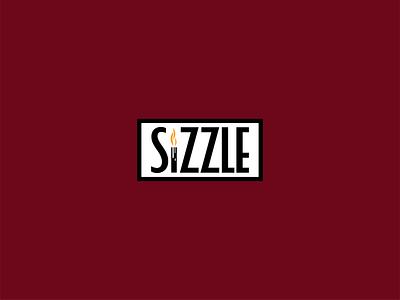 Sizzle - Flame logo - #DailyLogoChallenge