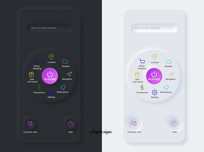 neumorphism dark and light theme figmadesign neumorphism ui