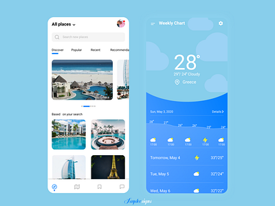 Weather Track Ui