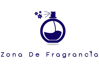 Zona De Fragrancia logo design photoshop