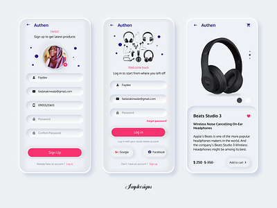 Product page