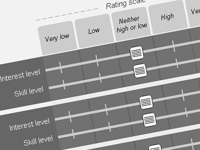 Javascript slider control