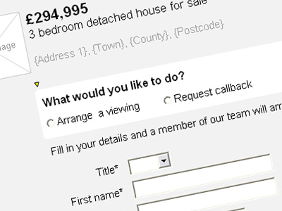 Enquiry form enhancements form ia usability ux wireframe