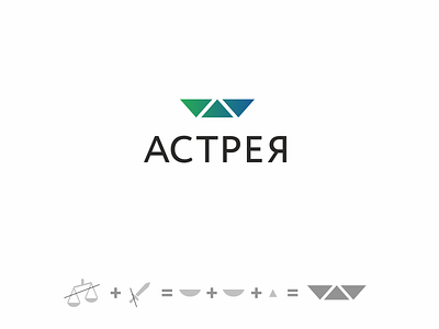 Логотип для компании "Астрея" логотип фирменный стиль