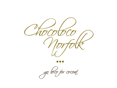 Chocoloco branding business cards chocolate chocoloco chocoloco norfolk cocoa loco logo typography