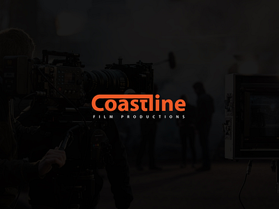 Coastline film productions logo design