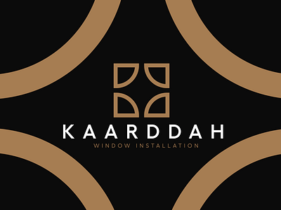 Kaarddah abstract awesome combination creative icon inspiration mark