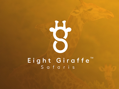 Eight giraffe logo