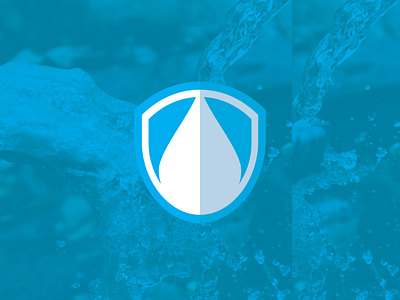 WATERGUARD® dribbble logo shield