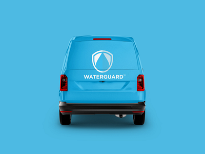 WATERGUARD® VEHICLE BRANDING branding dribbble graphic mockups