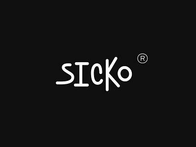 SICKO alphabet branding font identity lettering letters logo type typography wordmark