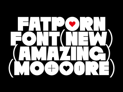 Fatporn Font