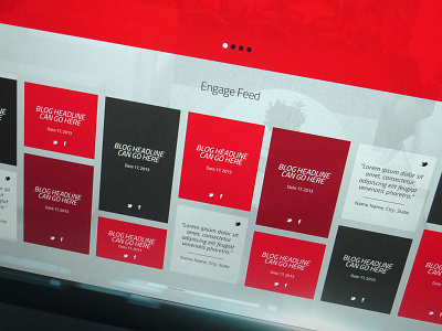 Wireframe Engage Feed blog engage feed red social teamengage tweet wireframe