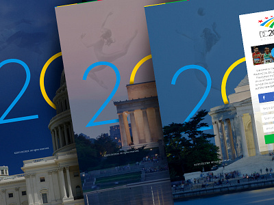 DC2024 Olympics Landing Page adaptive engage landing page olympics responsive summer teamengage washington dc web