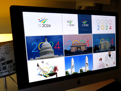 DC2024 Brand Guide book brand branding engage guide logo olympics styles summer teamengage washington dc