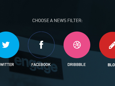 Engage News Filters blog feed filters news social teamengage