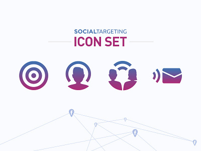 Social Targeting • Icon Set