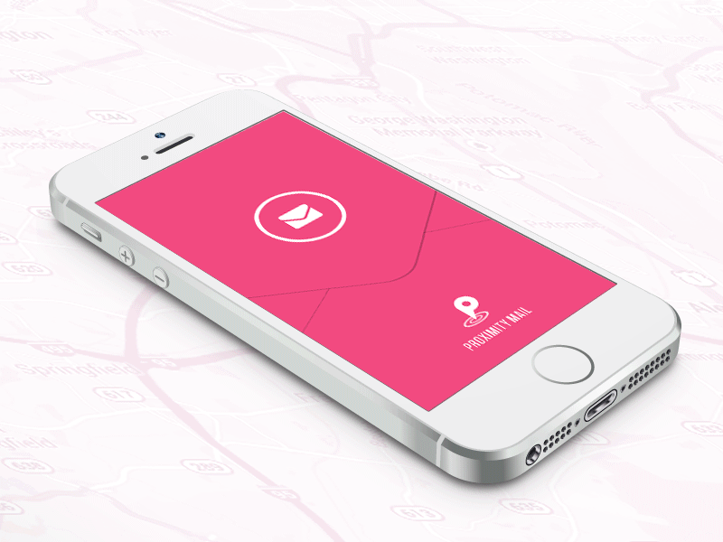 Proximity • Mail animation app dashboard email gif login mail pink proximity