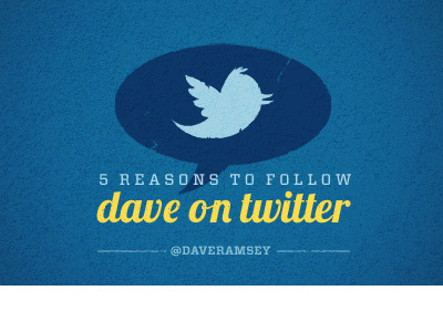 Follow @DaveRamsey