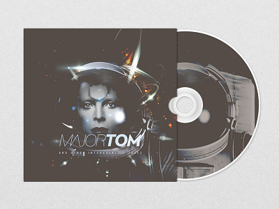 Major Tom Mix • DesignersMX album astronaut cd cosmic cover designers designersmx major tom mix space space rock