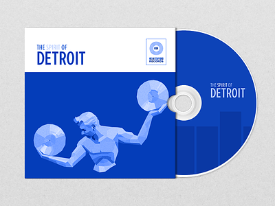 The Spirit of Detroit • DesignersMX album ben stafford cd cover designers designersmx detroit mix motown spirit