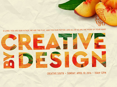 Creative by Design 2016 bible conference creative creative by design design georgia peaches south study worship