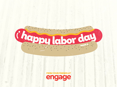Happy Labor Day! america day holiday hot dog labor