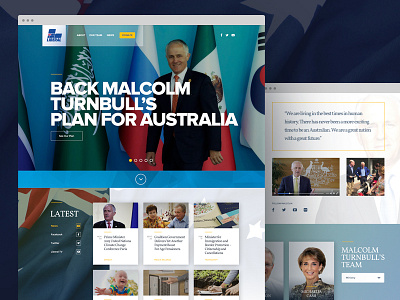 Liberal Party of Australia 2016 2016 australia election interface politics website