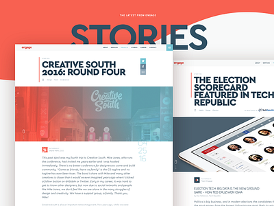 E17 Posts blog news post stories story ui web