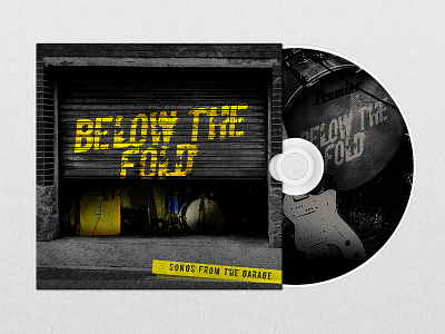 Below the Fold album cd cover designers designersmx garage grunge mix punk