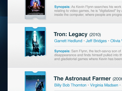 SeenTh.at Search Results 3.0 actors blue interface movies network results search seenthat sharing social