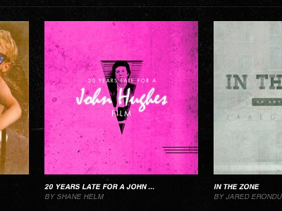 20 Years Late for a John Hughes Film 80s cover designers.mx designersmx eighties film john hughes mix movies music pink songs
