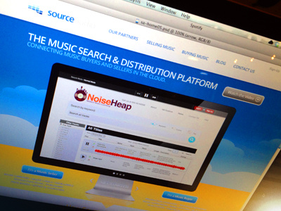SourceAudio Home audio blue buyers cloud distribution music orange search sellers