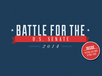 Battle for U.S. Senate cover