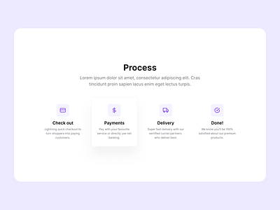 Browse thousands of Process Section UI images for design inspiration ...