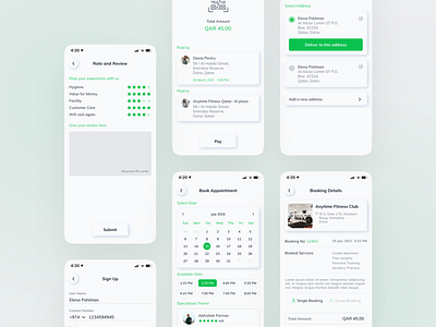 Muutos App White Theme UI 3 clean minimal ui ui design white mode