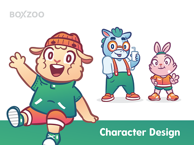 Character Designs animal illustration brand character brand mascot character design mascot vector