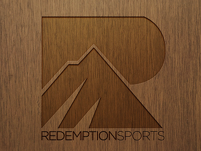 Redemption Sports Logo Presentation apparel clothing corporate idenity logo design redemption sports sports