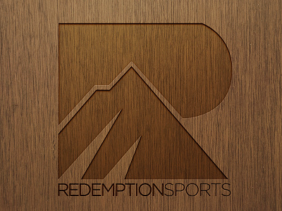 Redemption Sports Logo Presentation apparel clothing corporate idenity logo design redemption sports sports