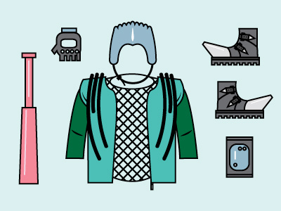 It's 2015, dress accordingly... 2015 back to future fashion future fyresite illustration style