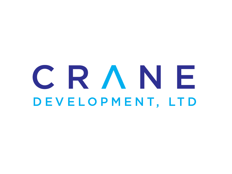 Crane Development, LTD branding emblem iteration logo