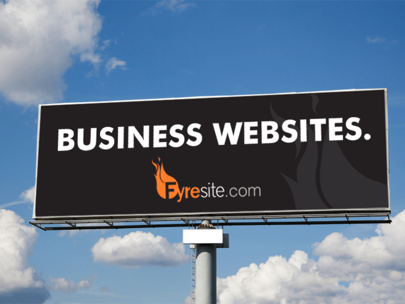 Fyresite Billboard ad advertisement billboards fyresite gif