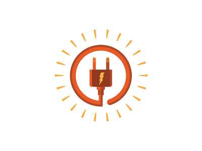 solar power electricity fyresite light logo plug power solar power