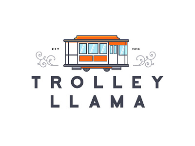 Trolley Llama fyresite llama logo phoenix trolley