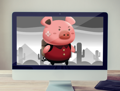 Cute little Pig Sprites cute cute pig game developer gamedev pig pig character pig game asset pig sprites