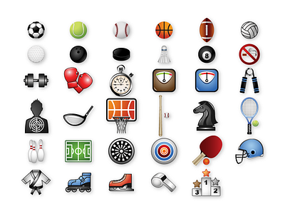 35 High Quality Sport Icons