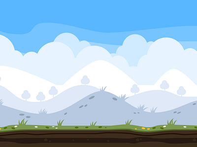 Game Assets - Game Background for Sidescroller Game