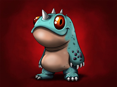 Frog Game Art frog game art game asset game character monster pokemon